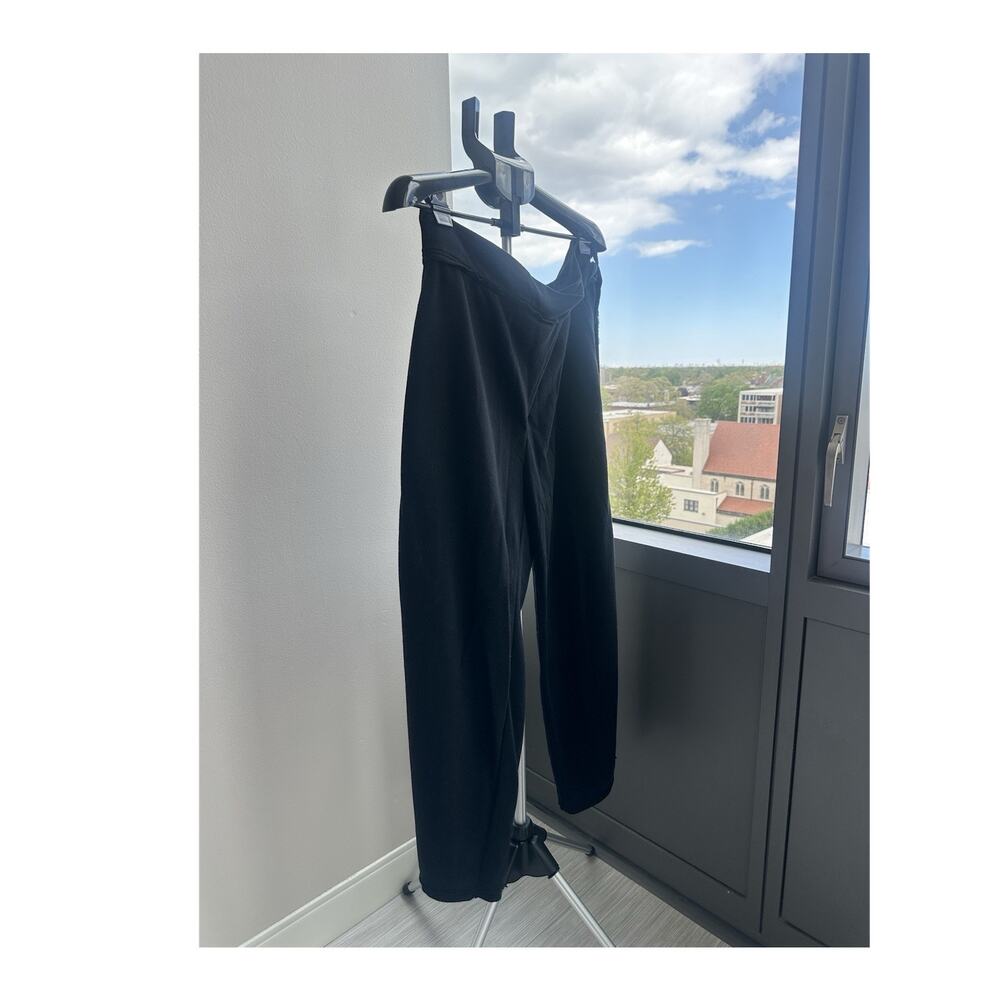 Aakasha Women's Black Jogger Pants Solid Regular XS Pre-owned